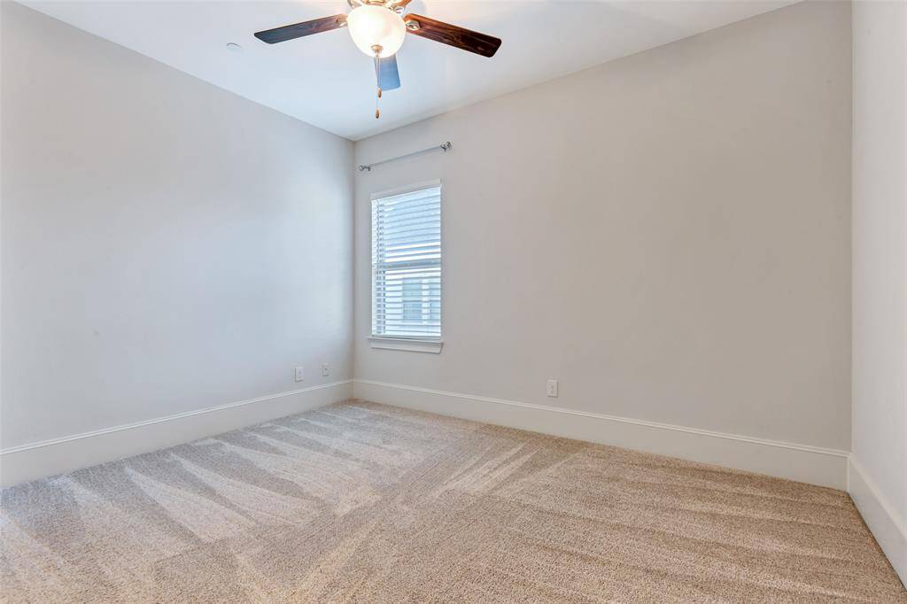 This large additional bedroom is also on the fourth story. Complete with walk-in closet and Jack and Jill bathroom