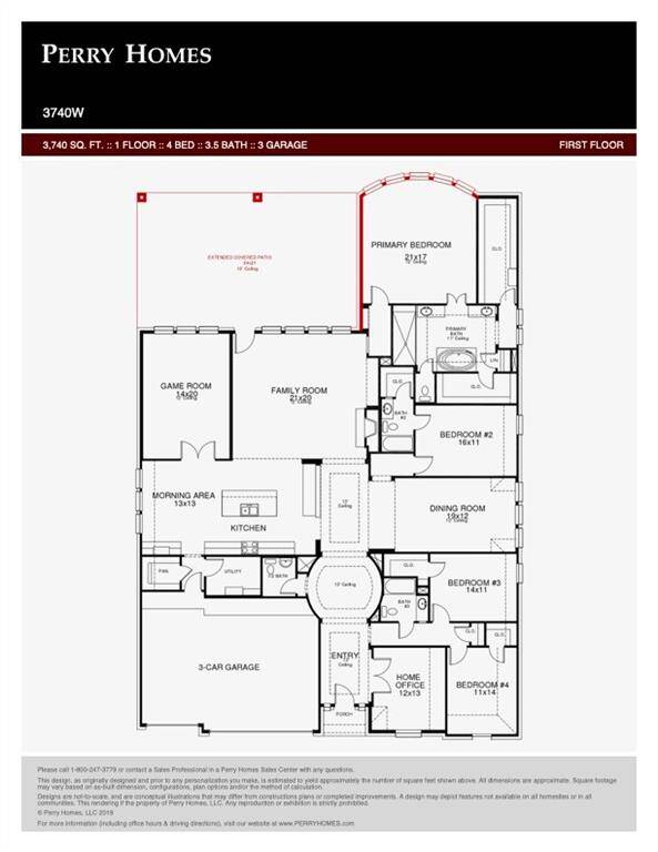 Builder Floor Plan