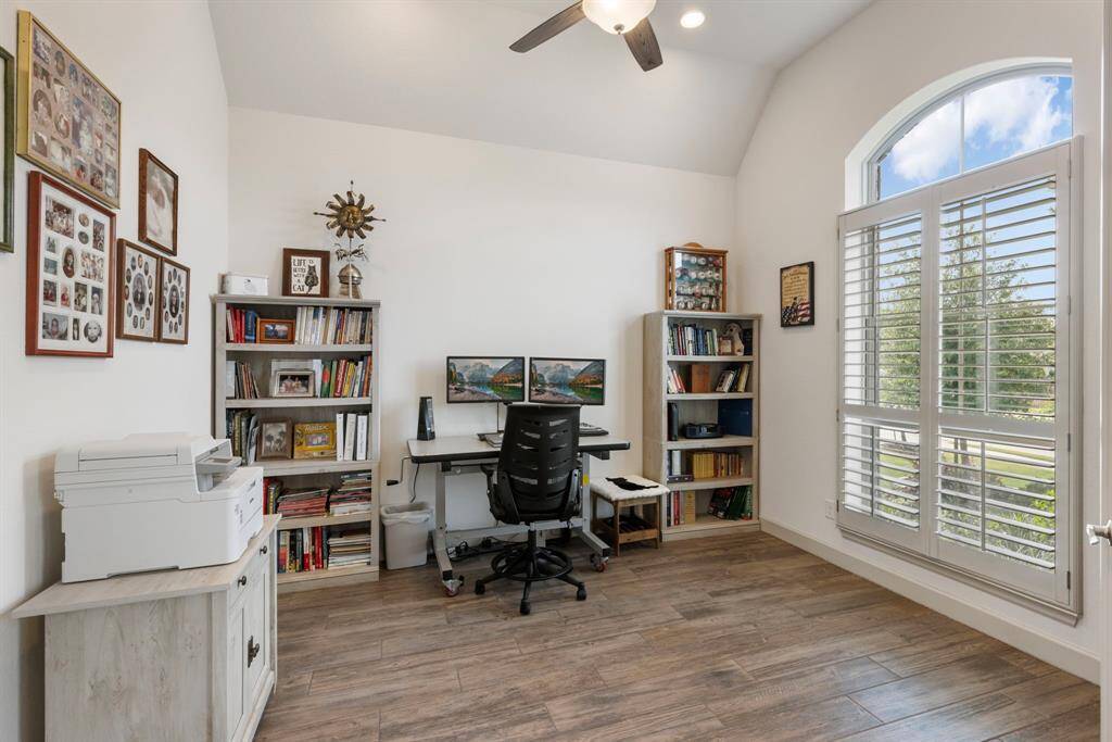 Study at the front of home