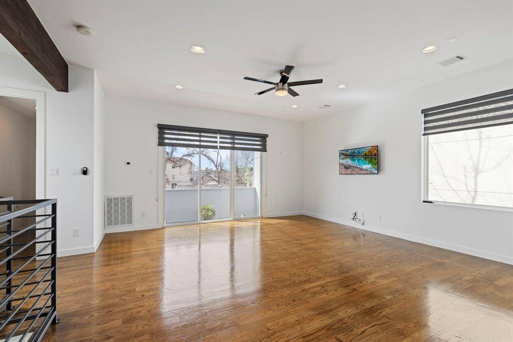Natural light, lustrous floors