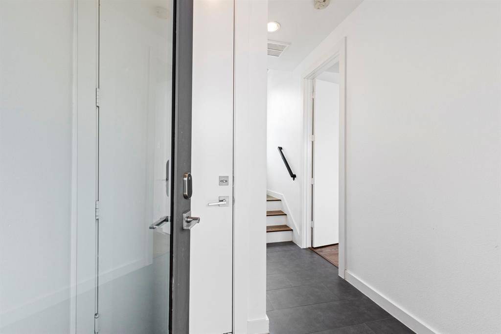 Let's start at the very beginning by opening the door to 910-Unit A, W 19th Street's most exciting townhome!