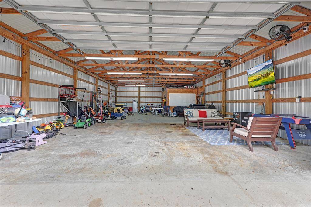 Built out room in back too.