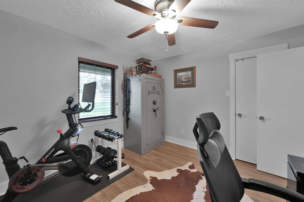Both secondary bedrooms have updated closets.