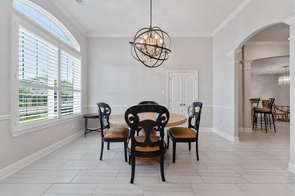 Formal dining room.