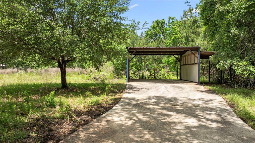 Pole Barn At the end of Driveway