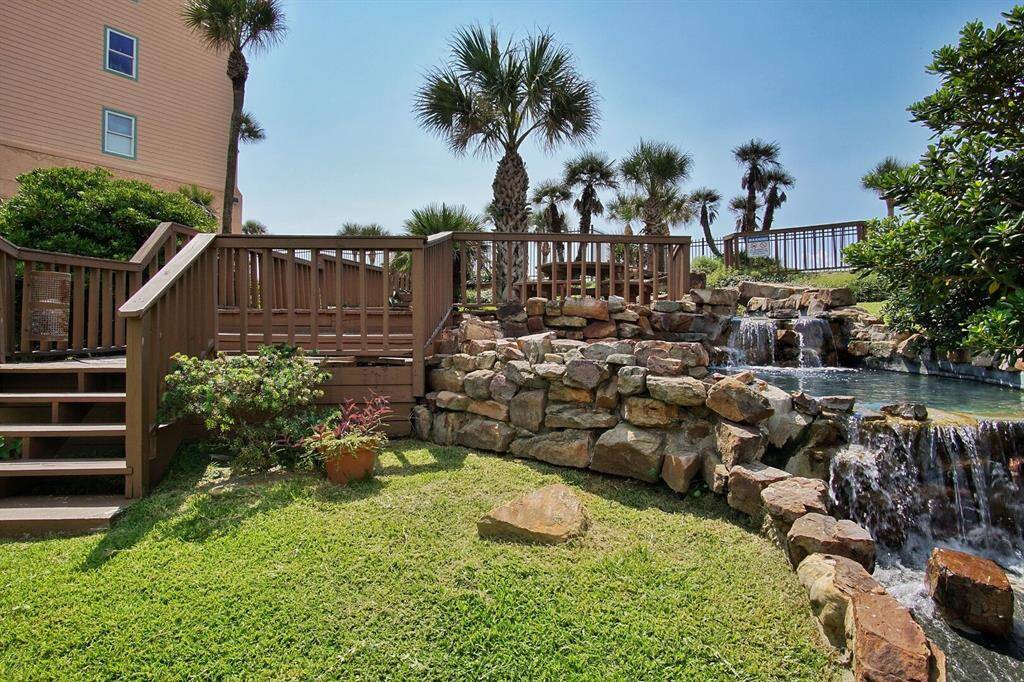 Read a book, take in some sun, or hang out for some good conversation by the waterfall.
