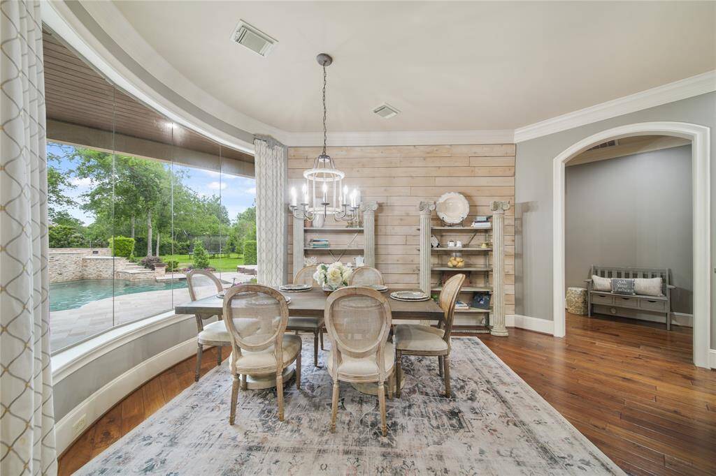 Gorgeous Wet Bar, Perfect for Entertaining and Holiday Functions! New Ice Maker, Beverage Fridge, Wine Cabinet and lots of storage.