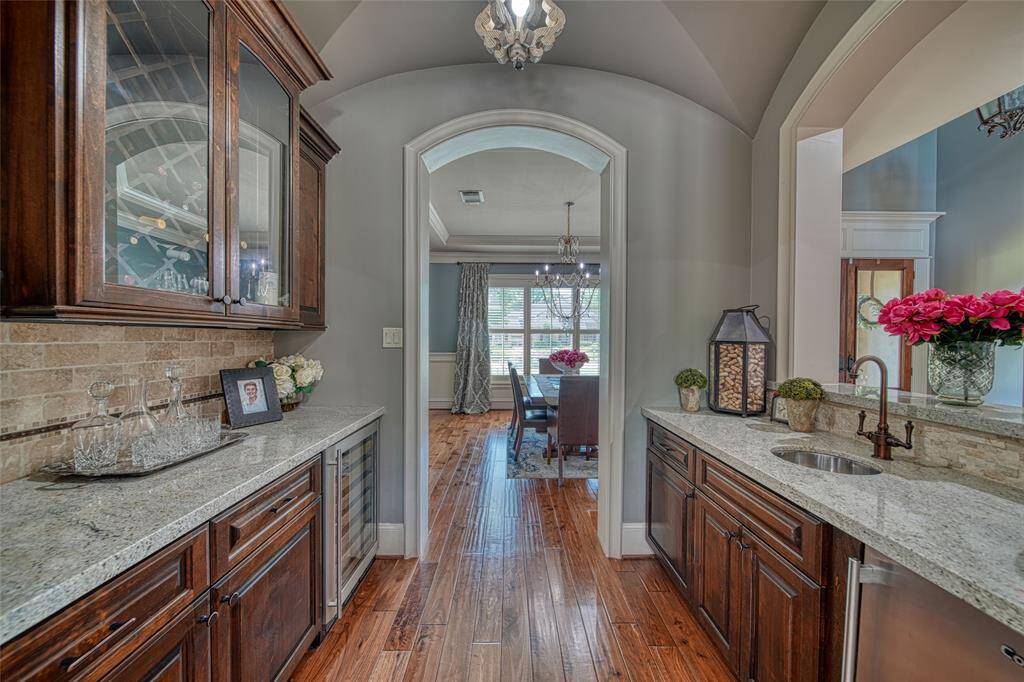 Perfectly positioned Between the Family Room and Dining Room!