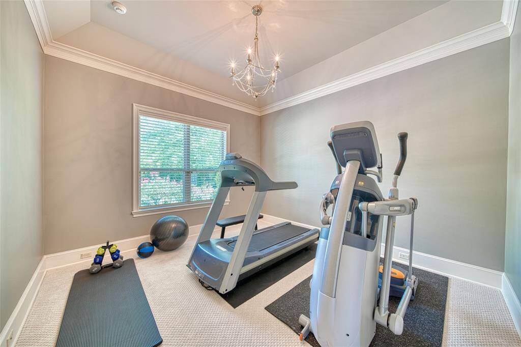 First floor Full Bath with access to outdoor covered patio and pool!
