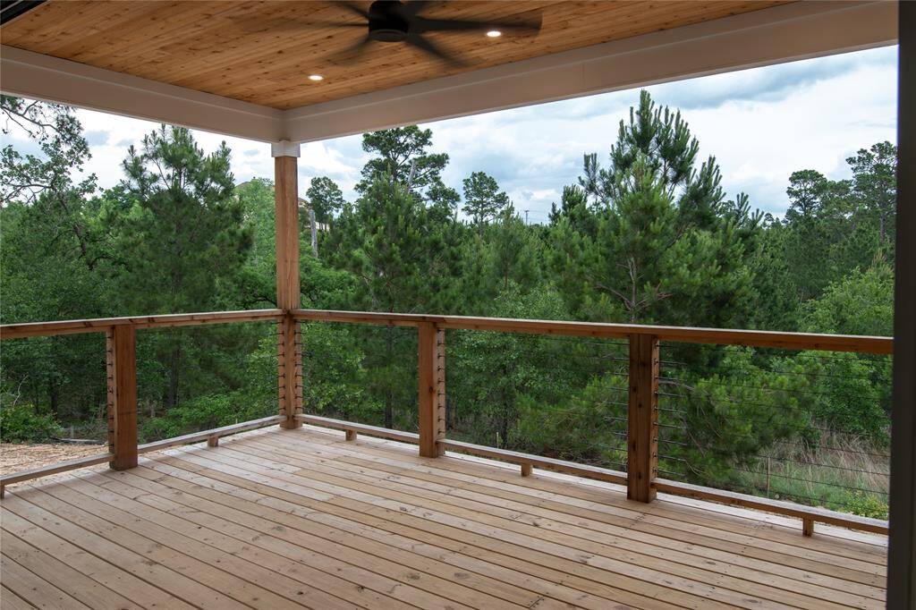 Another view of your private look out.