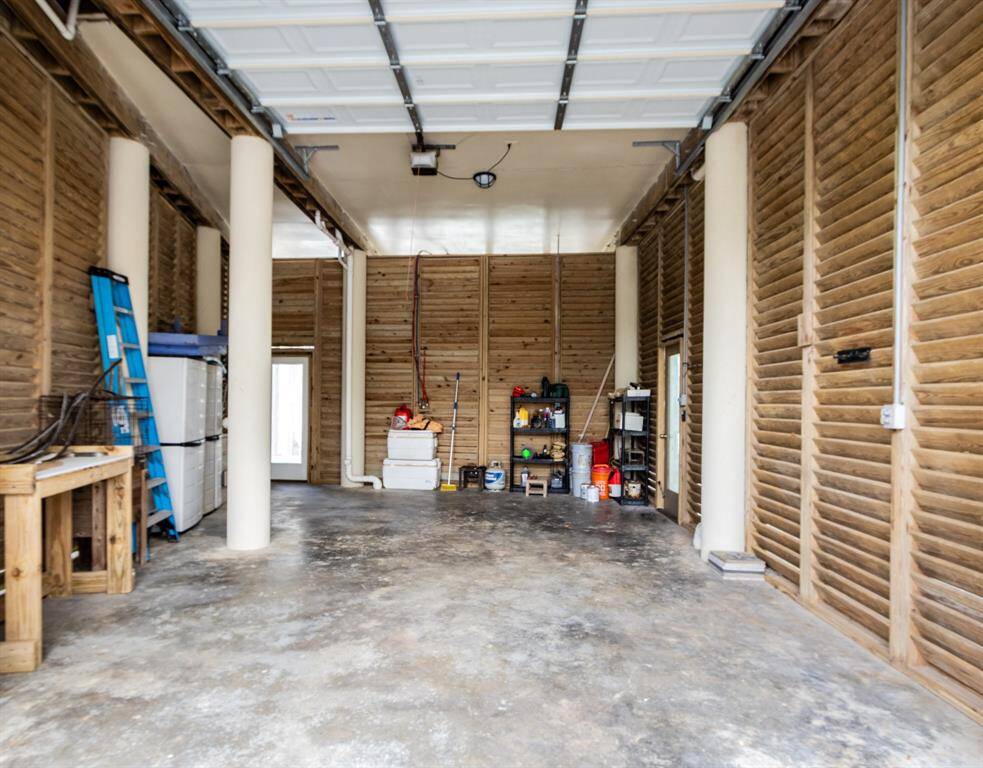 Extra large garage