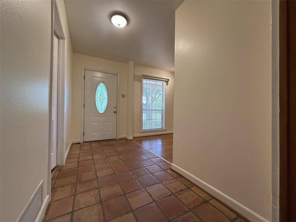 Welcome home! The entry foyer is nicely sized.