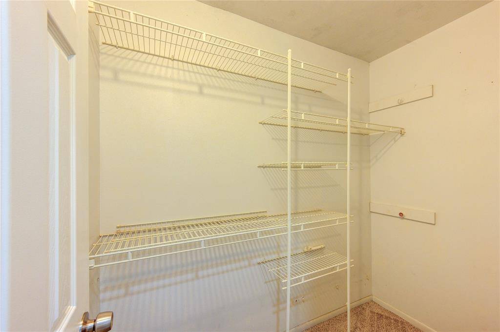 Primary closet