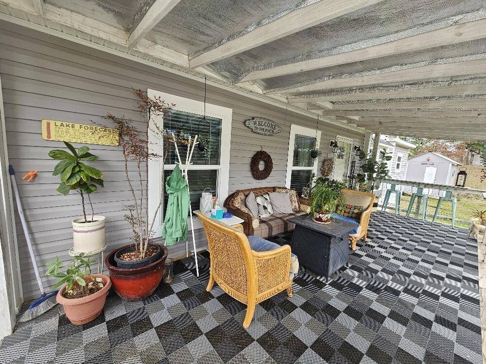 Porch has room for lots of plants