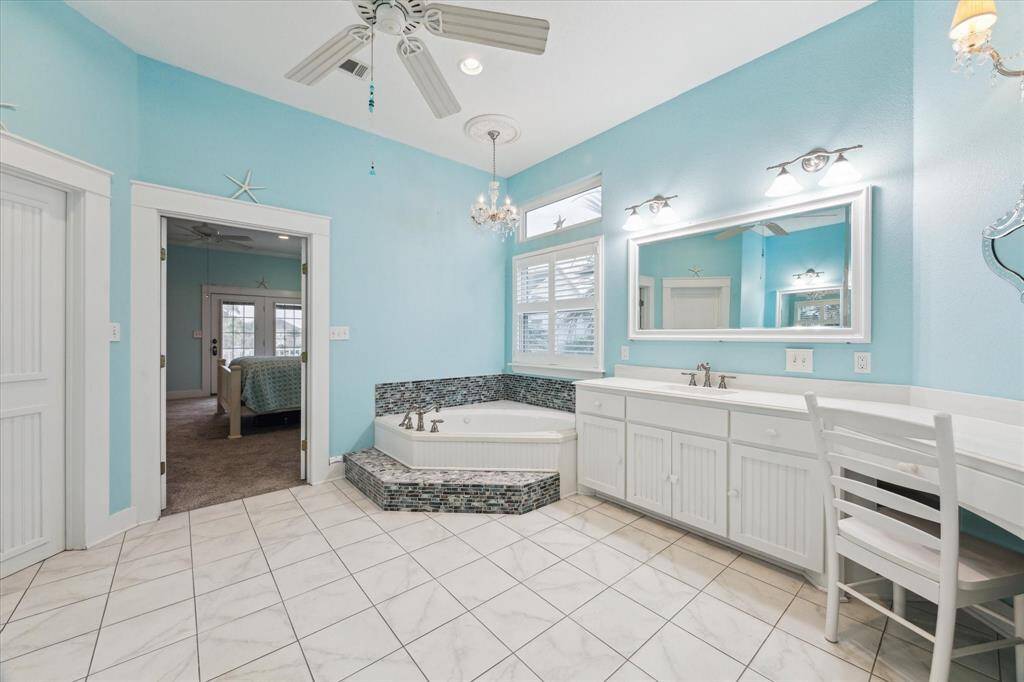 jet tub for enjoying a long day after catching fish