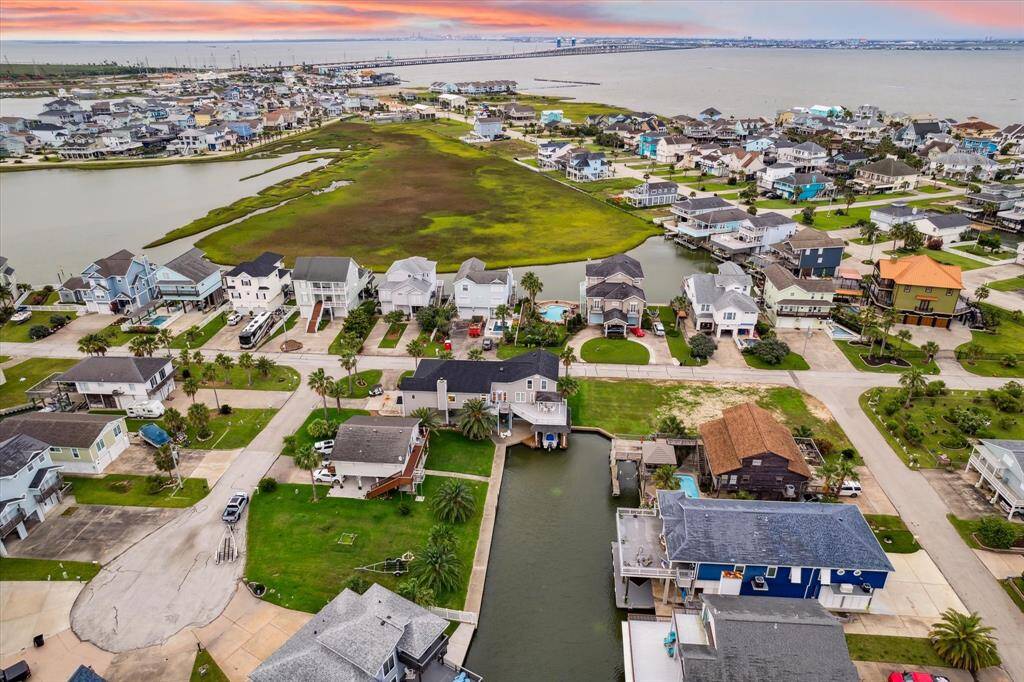 Aerial of your variety of waterways