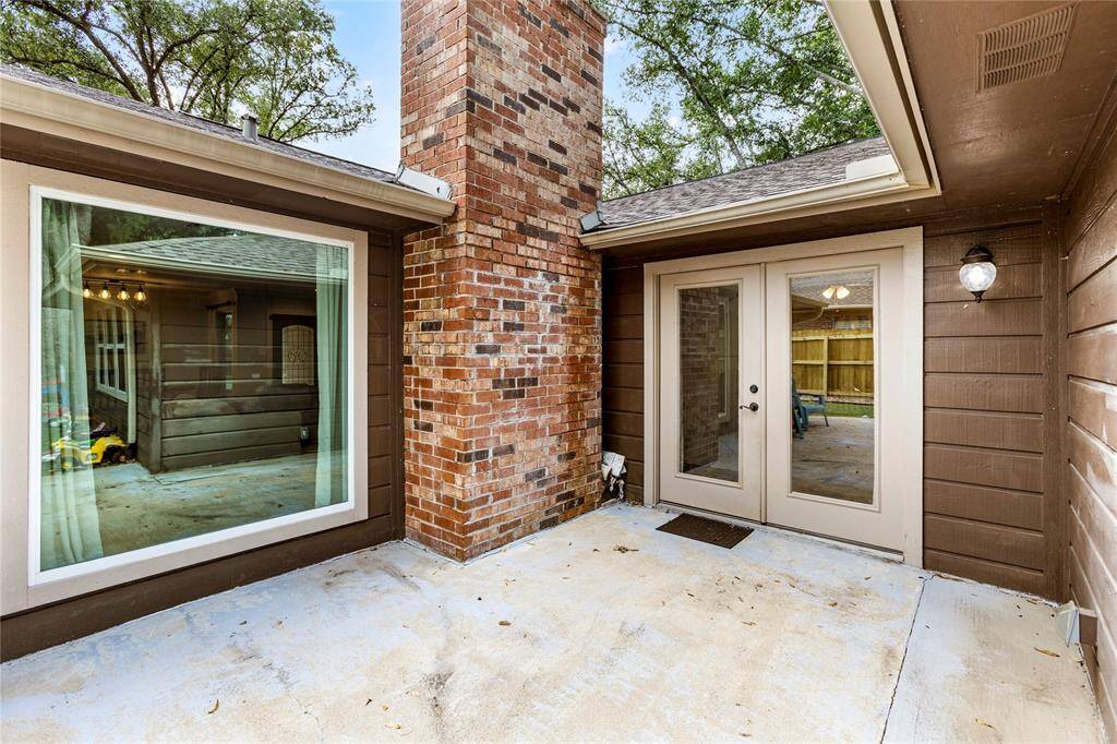 Beautiful window from living. All windows have been replaced and are double pane.