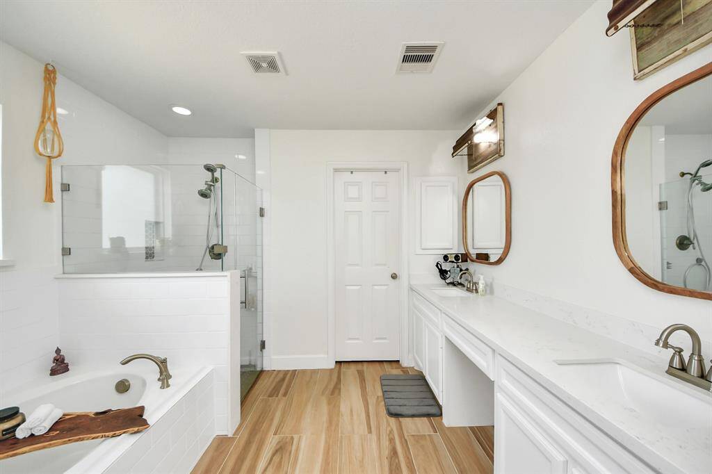 Renovated primary bath