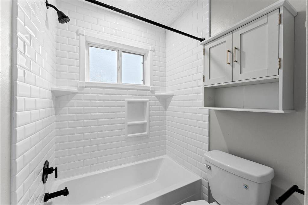 Bedroom 2 offers a comfortable space for any family member or guest. It also has a walk-in closet.
