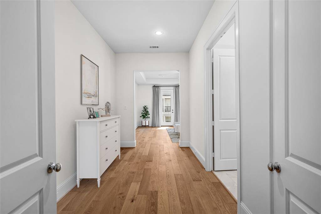 Welcome to the primary suite of the home featuring a large entry area. *Virtual staging has been added*