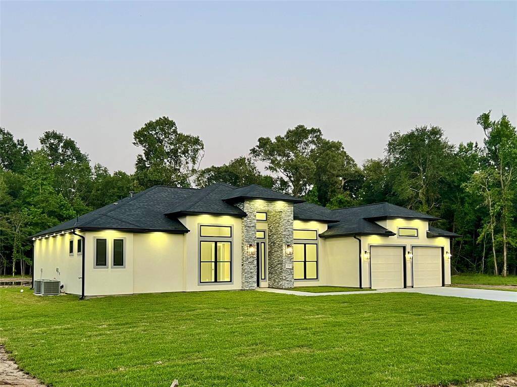 Again, This is Not a photo shop - I just turned all the lights inside right at Sun set and this is the Home at its Natural.