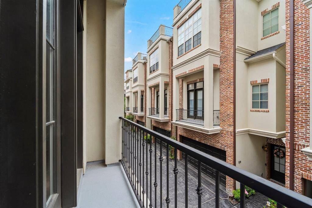 Experience serene moments on your private living room balcony.