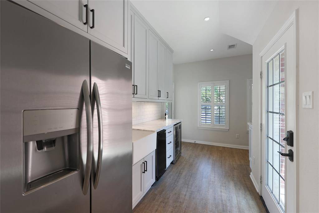 Kitchenette leading to guest wing