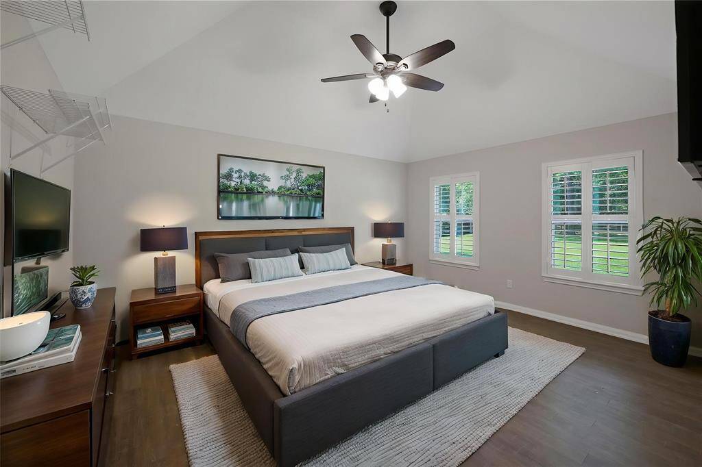 *virtually staged* Guest suite - private bedroom