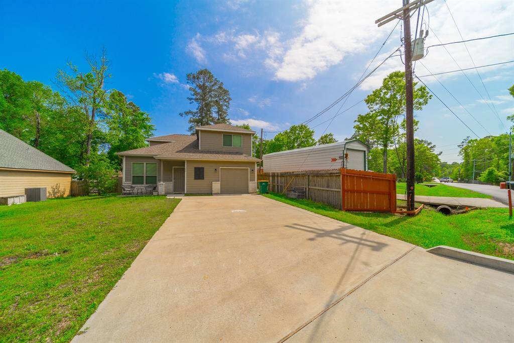 Large Driveway on a large lot