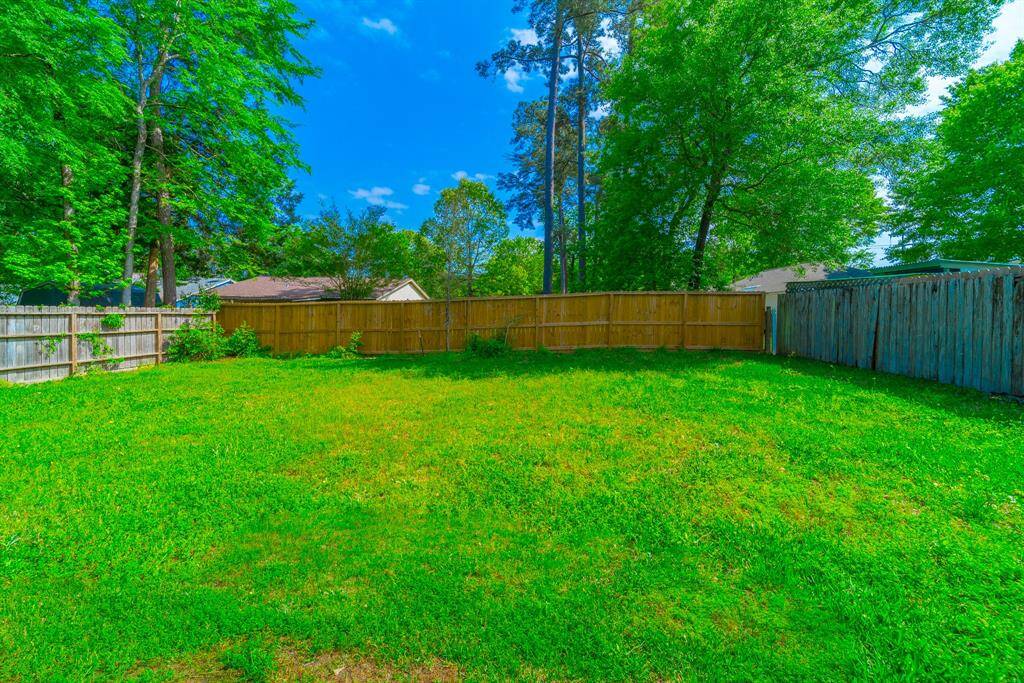 HUGE Backyard
