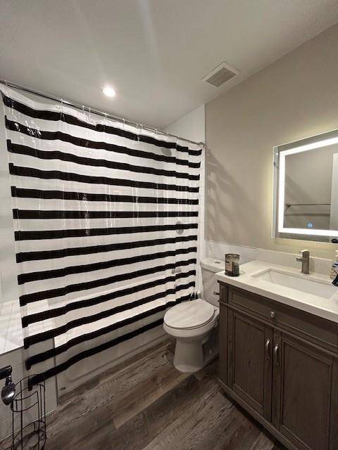 Hallway bathroom