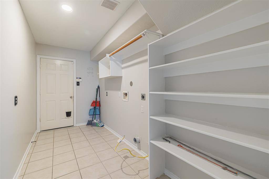 Utility Room inside the House.