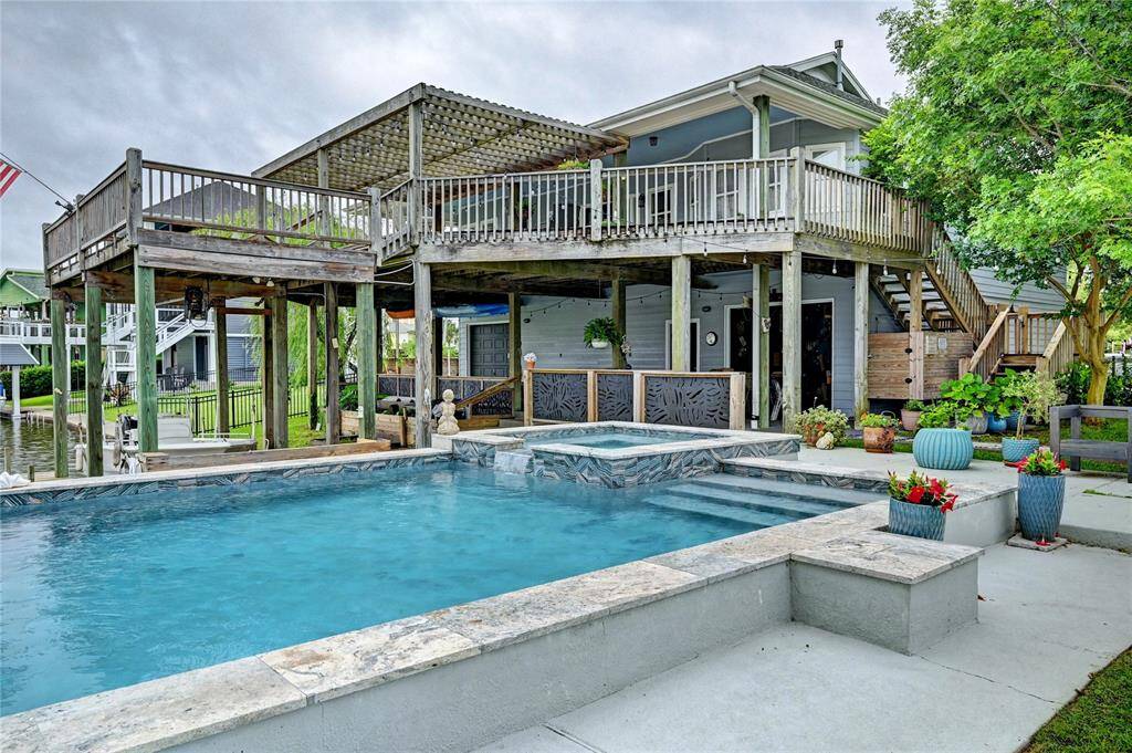 Pool and spa.