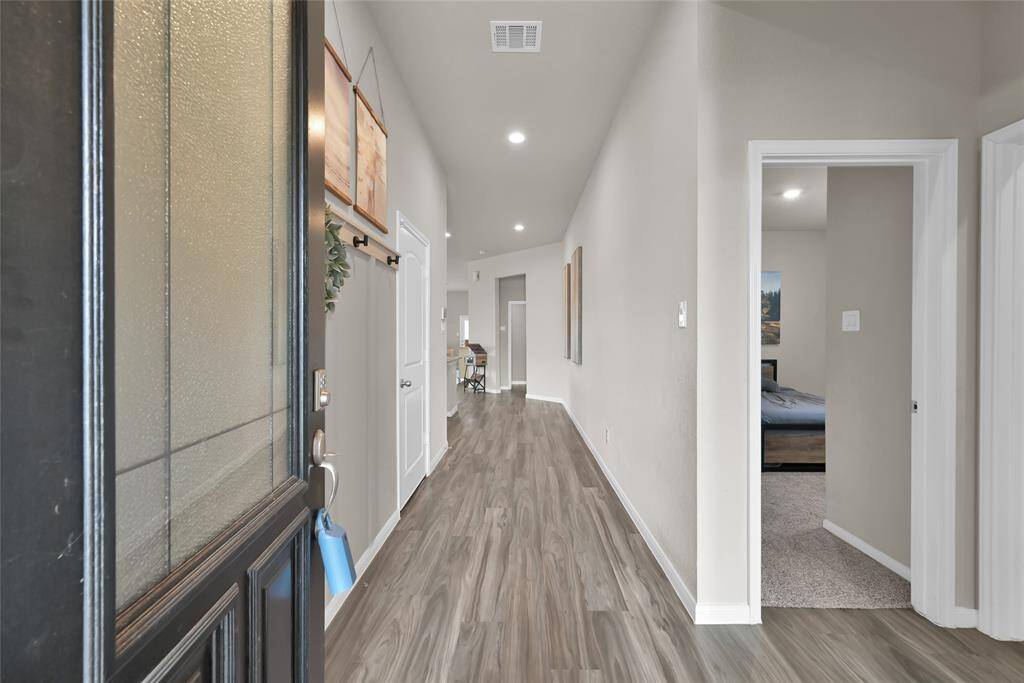 Welcoming entryway.