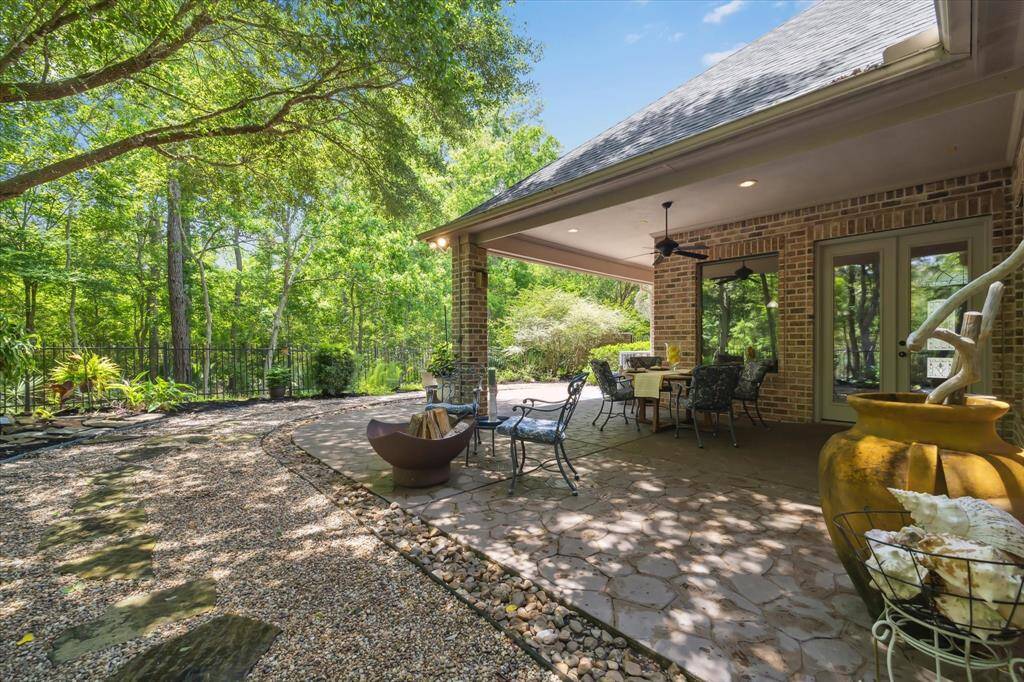 The home is equipped with full gutters, providing effective drainage and added protection for both the roof and foundation.