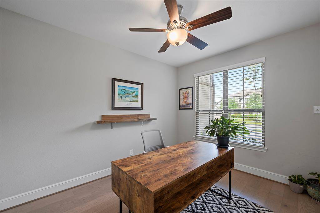 Step outside to your private backyard oasis with a covered patio and sparkling pool—with no back neighbors! Convenient to TX 290 and all the shopping and entertainment Cypress has to offer. Cy-Fair ISD.