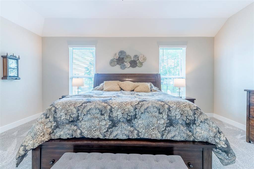 View of the huge Primary Bedroom