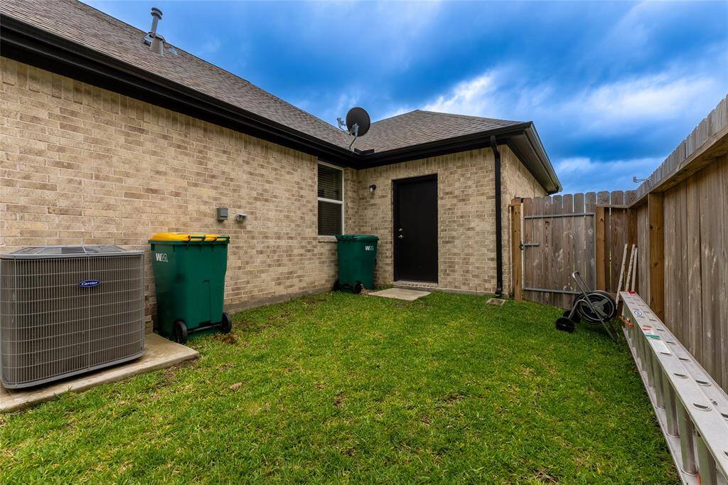View of back of the home