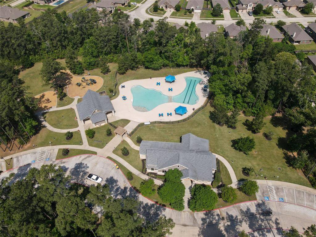 Aerial View of the home