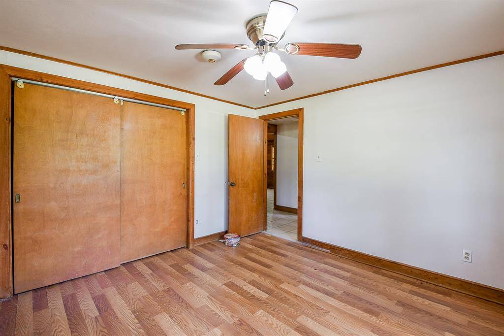 Reverse view of secondary bedroom.