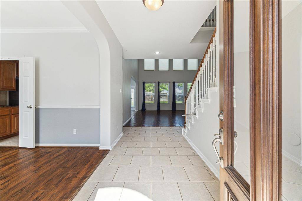 The impressive view as you enter the home