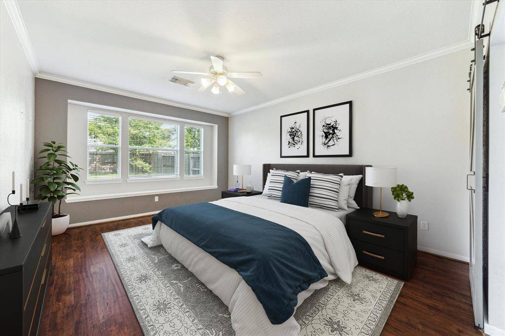 Primary Suite - this photo has been virtually staged