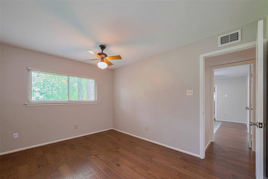 Third Bedroom upstairs overlooks the backyard.