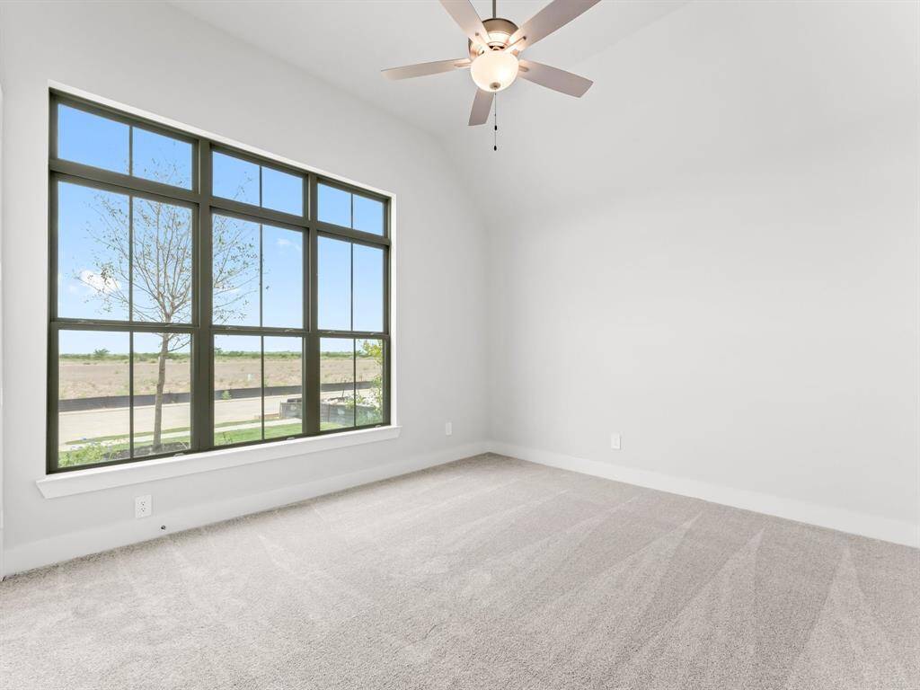 Bedroom 2 with Walk-in Closet and Fan