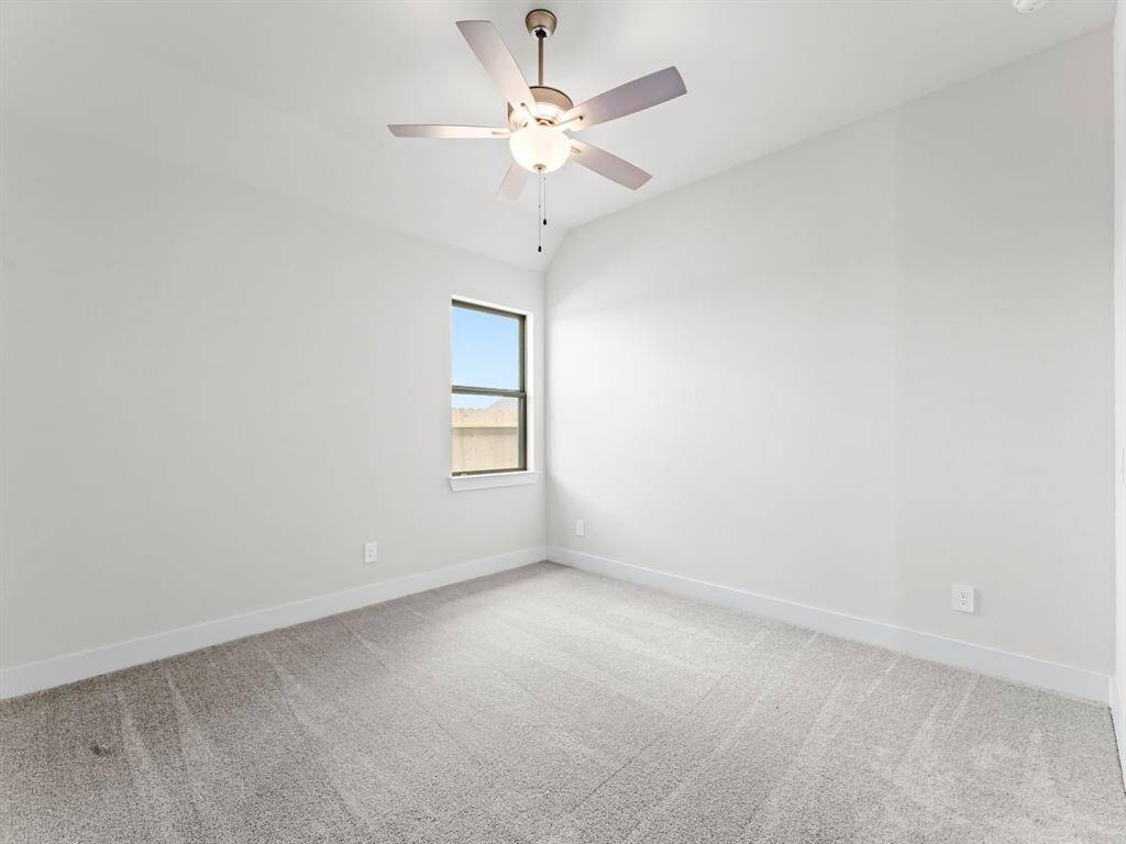 Bedroom 3 with Walk-in Closet and Fan