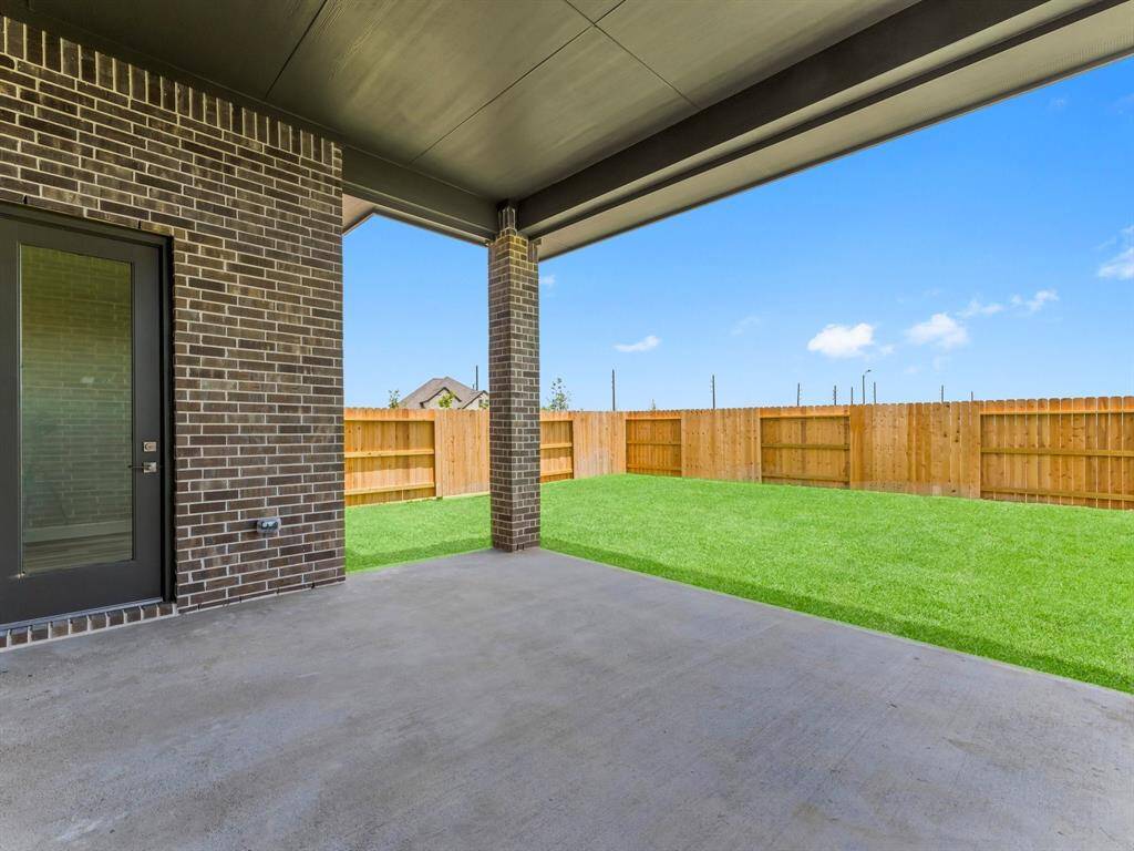 Fenced in Back Yard
