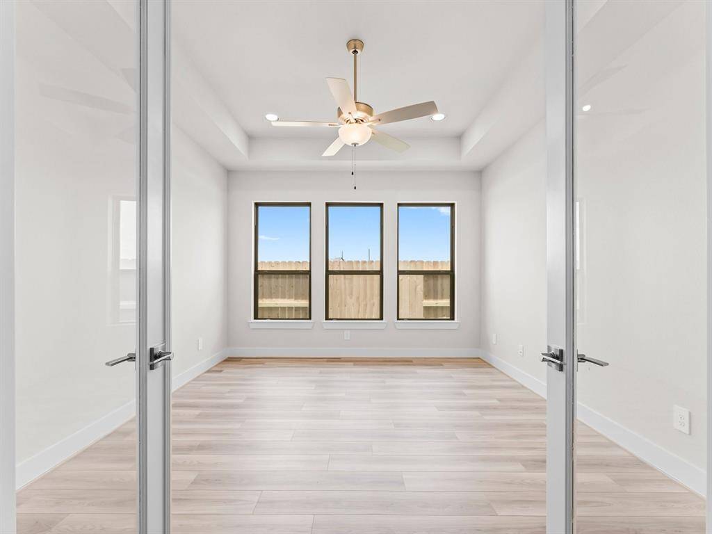 Study/Home Office with Fan and Lots of Natural Light