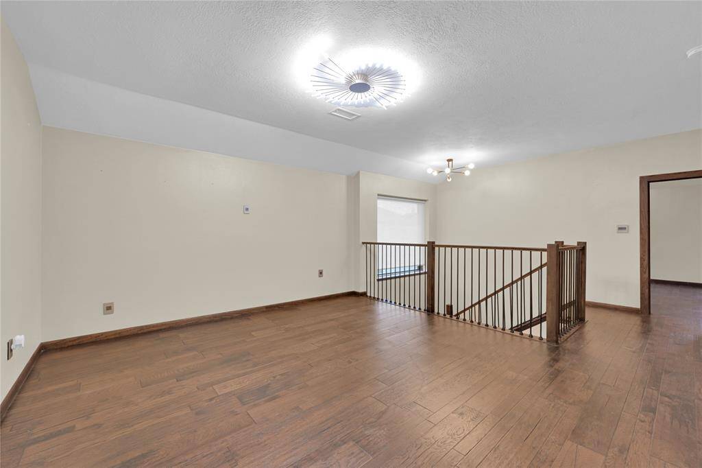 Upstairs game room area.