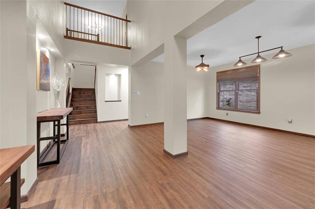 Grand entry view of home.