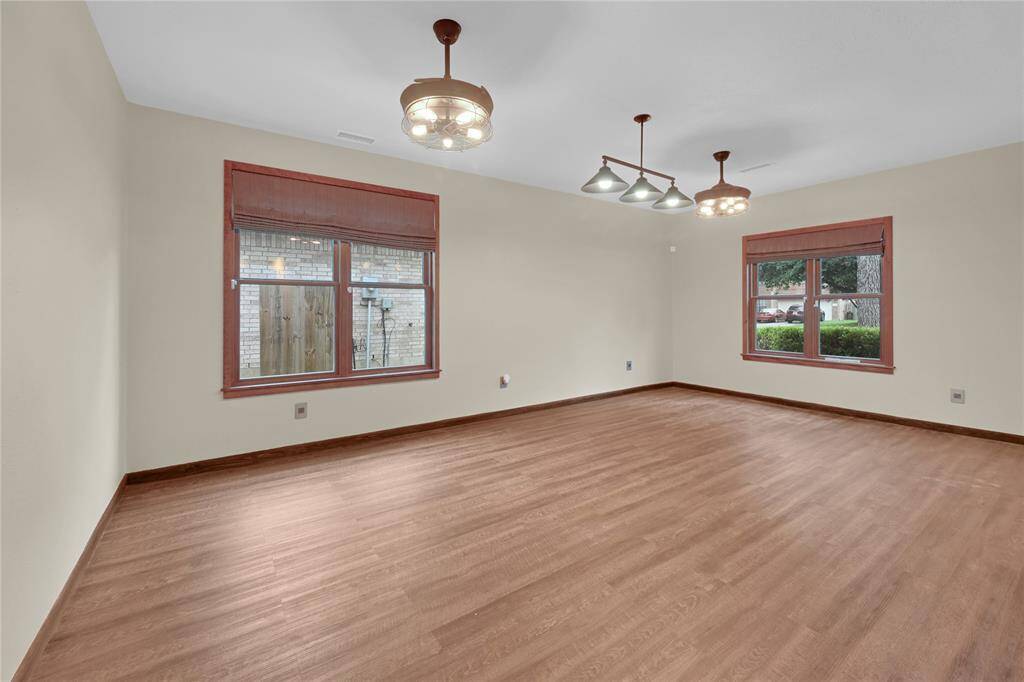 Formal living and dining area.